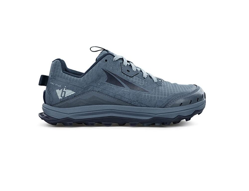 ALTRA Women's Lone Peak 6 Running Shoe, Navy/Light Blue, 8 Medium
